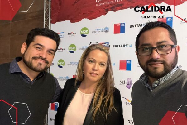 Equipo Calidra en la edición 2023 del Foro del Litio en Santiago de Chile.